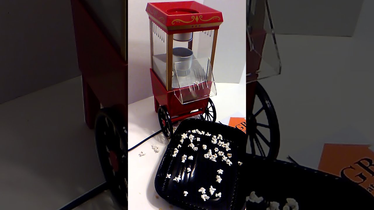 Nostalgia Electrics Old Fashioned Movie Time Popcorn Maker ...