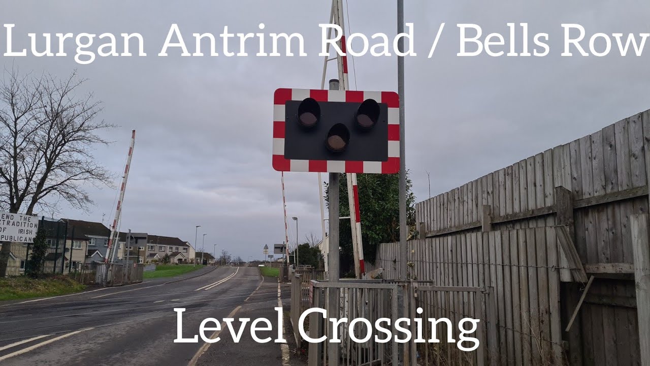 Lurgan Antrim Road Level Crossing (Craigavon) Thursday January 20.01.