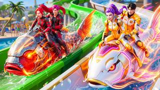 Golden Family VS Ruby Family: RUMI Gets The Magic KOI CARP Racing Championship - KPOP Demon Hunters