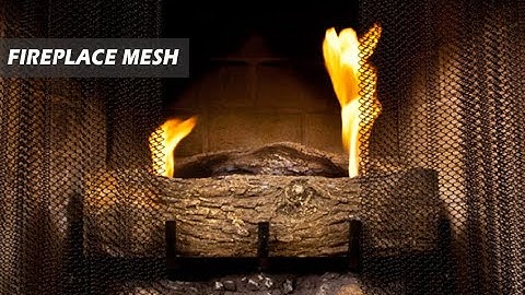 Stainless Steel Fireplace Mesh Curtains