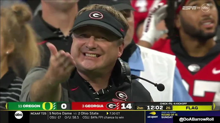 Georgia OL/Offense vs Oregon (2022)