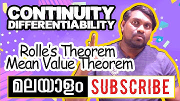 12th Maths NCERT 5th Ch:Continuity & Differentiability Ex: 5.8  Rolle’s Theorem & Mean Value Theorem