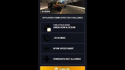 NFS World (NRZ) - UNION ROW & OCEAN - 03:18.373 - NFSW SPEED RABBIT