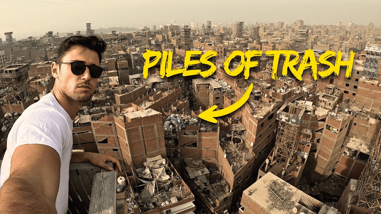 Inside the City Where People Live in Trash