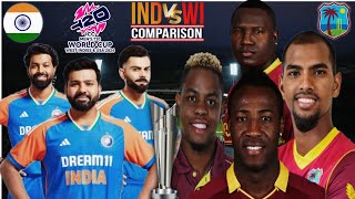 T20 WORLD CUP 2024 !! TEAM INDIA VS WEST INDIES 