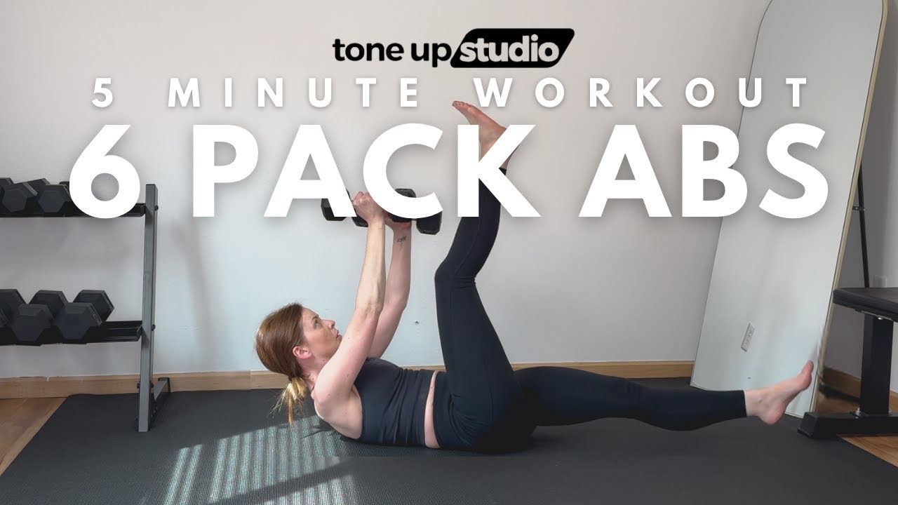 5 Minute 6 Pack Abs Workout - YouTube