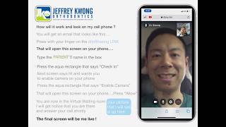 Instructions for Virtual Appointments with Dr. Jeff via Doxy.me