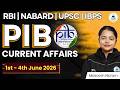 PIB Summary 1st - 5th June | PIB 2026 | PIB Current Affairs | RBI Grade B |NABARD |IRDAI |IFSCA |SBI