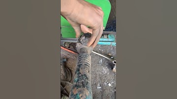 Fix - steering tie rod #engineering #machine #automotivetools #tools #asmr