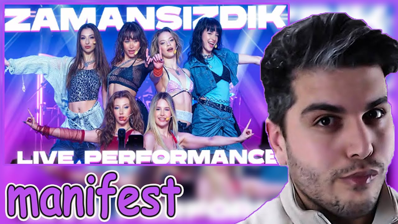 manifest - Zamansızdık | Live Performance REACTION | TEPKİ