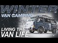 Van Camping In The WINTER with ASMR - Living The Van Life