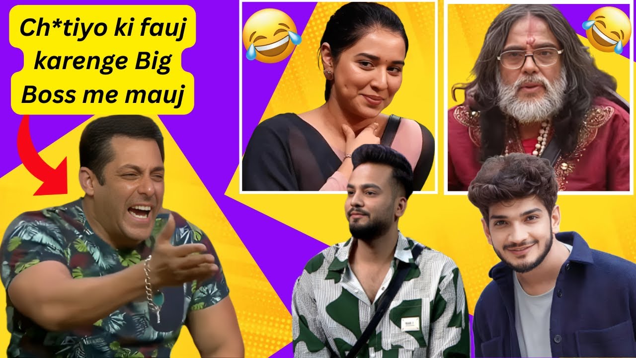 Brutal Roast of Big Boss  (Elvish,Tanya,Munawar,Salman)