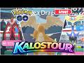 🔴 LIVE NOW! Pokémon Go Kalos Tour 🔥 Mega Dragonite, Yveltal, Xerneas &amp; Super Mega Raids!