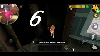 Спасаем кошку от Мисс Ти (Злая училка) 6 уровень. Scary Teacher 3D как пройти уровень с кошкой.