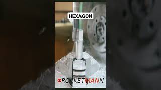 How to make a HEXAGON. Как сделать шестигранник. Сложный, но простой метод🗼🛰️🛢️ CNC stop it!