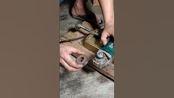 #diy , DIY sáng tạo, chế tạo cơ khí khi không có máy tiện