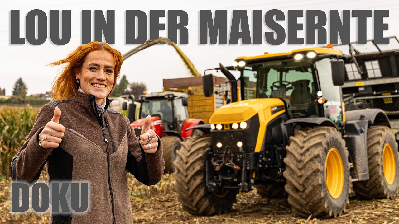 Lou fährt sich fest & Metall im Häcksler?🌽 | Doku