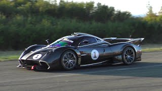 Brand New Pagani Huayra R | Start Up + Revs + Flyby + Driving on Public Road + Acceleration | Zagreb