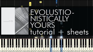 Video thumbnail of "Józef Gatysik - Evolutionistically Yours - Piano Tutorial - Synthesia"