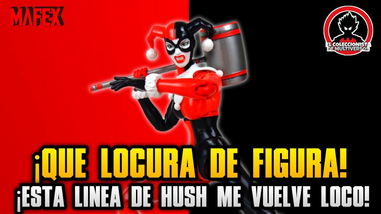 ♦️ HARLEY QUINN♠️ HUSH MAFEX DC review en Español - YouTube