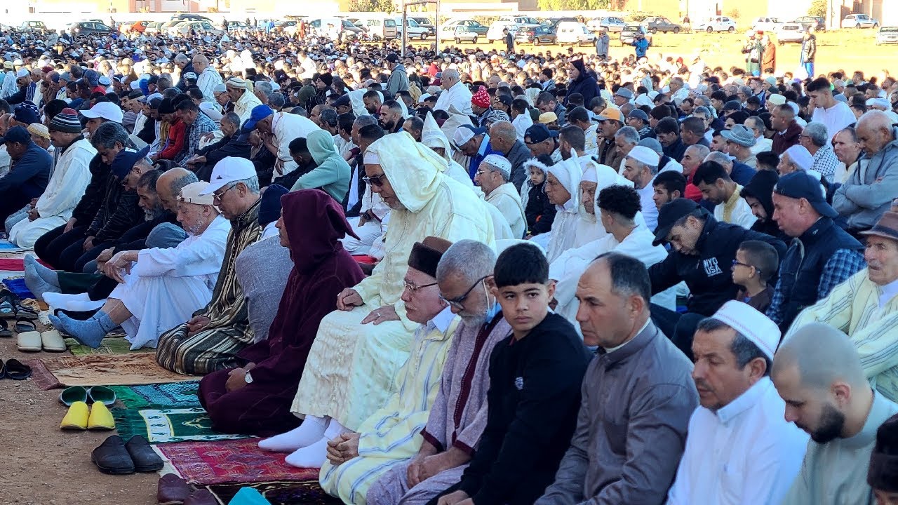 مباشرة خطبة العيد بمصلى بوهديلة بمدينة بركان