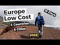 Europa Low Cost! 200€ per 15 giorni 6 città e 4 paesi