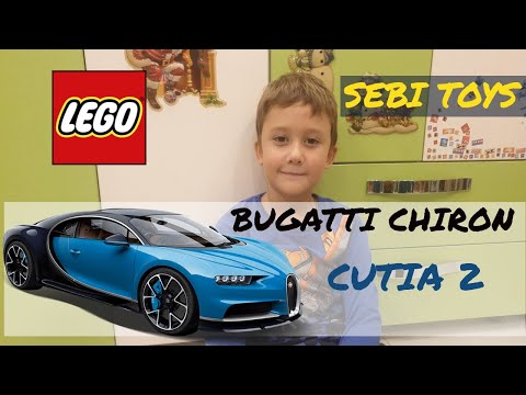 Video: Acest LEGO Bugatti Chiron în Mărime Naturală Este De Fapt Condus