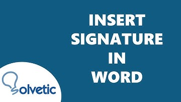 Insert Signature Line Word ✅✅