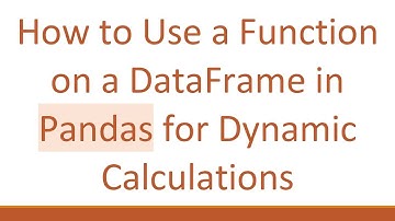 How to Use a Function on a DataFrame in Pandas for Dynamic Calculations