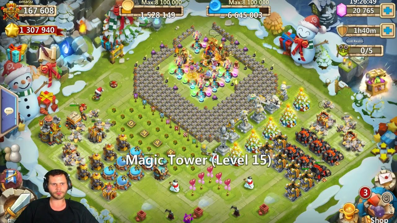 Very Nice Free 2 Play Rolling 20k Gems For Anubis & GunSlinger Castle