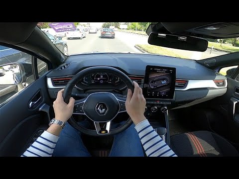 2022 Renault Captur E-Tech Hybrid [1.6 143 HP] POV Test Ride #6 CARiNIK