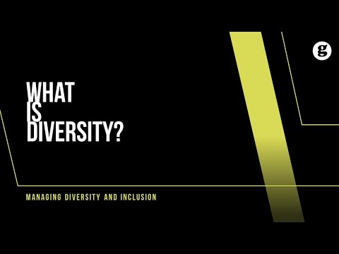 Video: Vad är definitionen av mångfald?