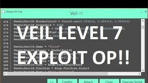 OMFG ✅ Veil level 7 ROBLOX EXPLOIT SCRIPT EXECUTOR LOADSTRING SWORD RESIZE AUTO DUEL