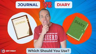 What is the Difference Between a Journal and a Diary?