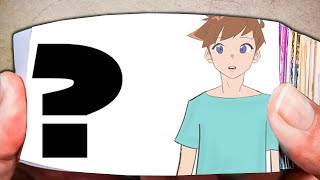 Alex and Steve Flipbook |  Minecraft Anime EP1 Flipbook