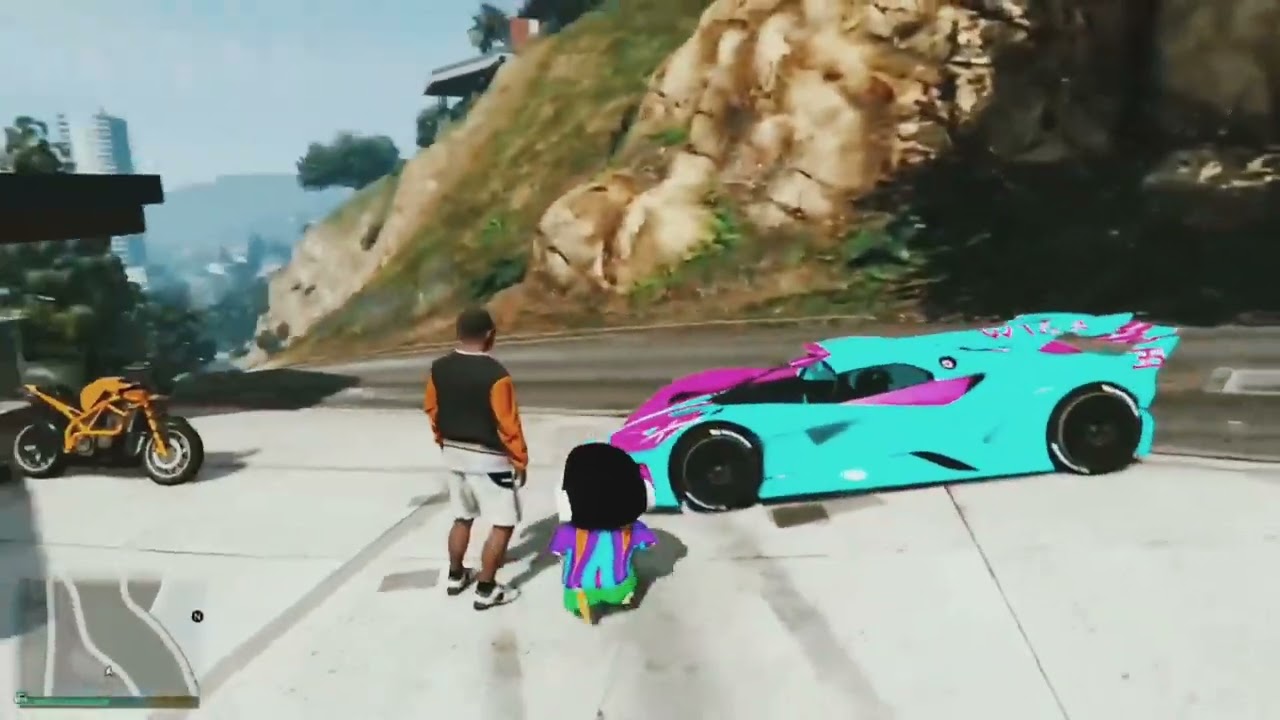 GTA 5: Franklin Left House For Shinchan Pinchan & Chop In GTA 5! (GTA 5 Mods)