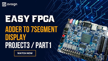 FPGA project 03 Part1 - Binary adder to 7 segment display