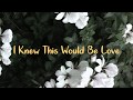 Imaginary Future - I Knew This Would Be Love (lyrics)