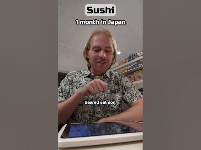 1 day vs 10 years in Japan 🍣 Sushi