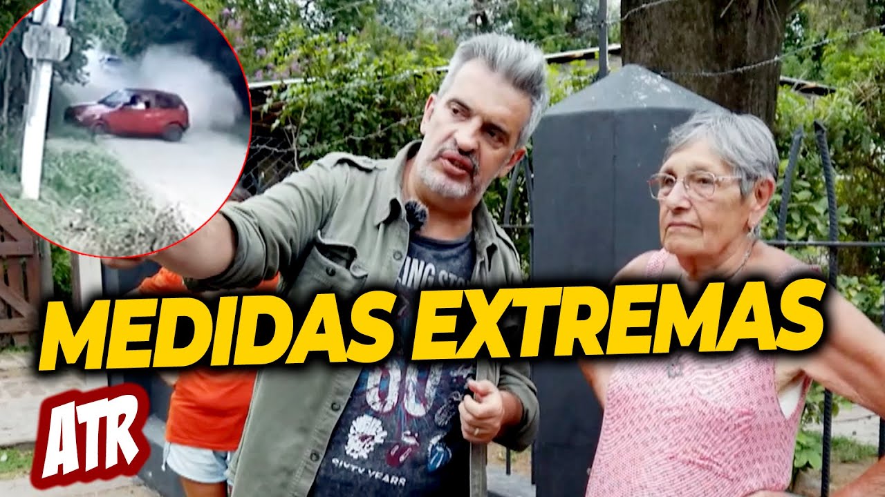 PATRULLA VECINAL ATR ⚔️ CONSTRUYEN LOMAS DE BURRO CASERAS Y BARRICADAS PARA FRENAR A VEHÍCULOS