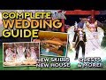 COMPLETE WEDDING GUIDE: Wedding Quest, New Skills, Wedding Dress, Honeymoon Room & More!