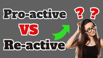 Proactive vs Reactive | 6 Ways To Become a More Proactive Person