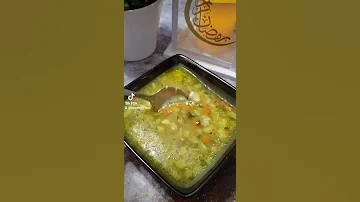 شوربه الخضار صحيه و لزيزه وسريع التحضير Vegetable Soup شوربه Soup 