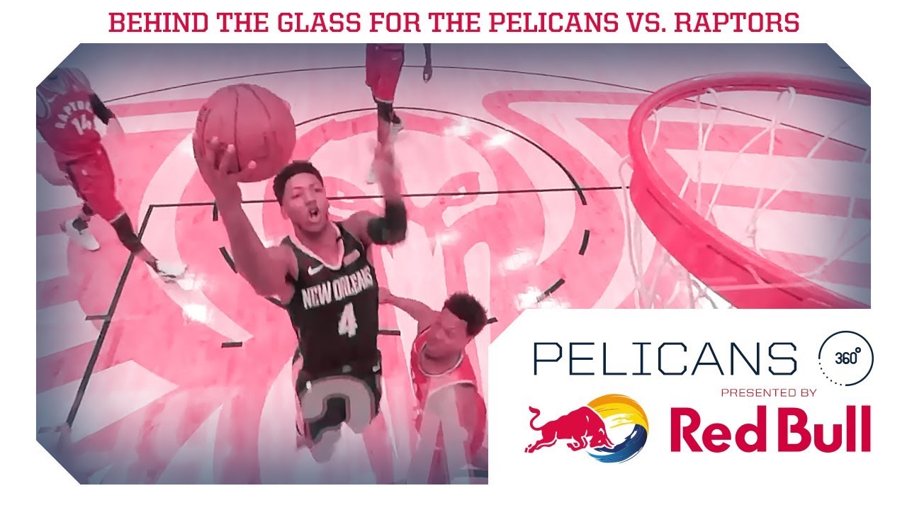 lonzo ball injury Pelicans vs Raptors Highlights in 360 | Red Bull Energy Cam | New Orleans Pelicans