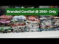 Branded CordSet @ Just 299/- only.. Limited Stocks Only...#cordset #college #ladies.Vangaa pakalaam