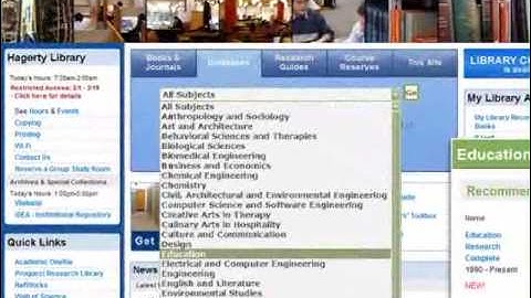 Drexel University Libraries Video Tutorial: Education Case Studies