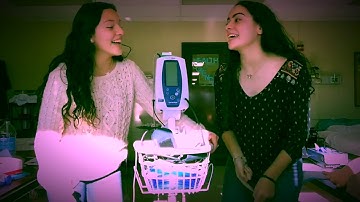 Using a Vital Signs Machine