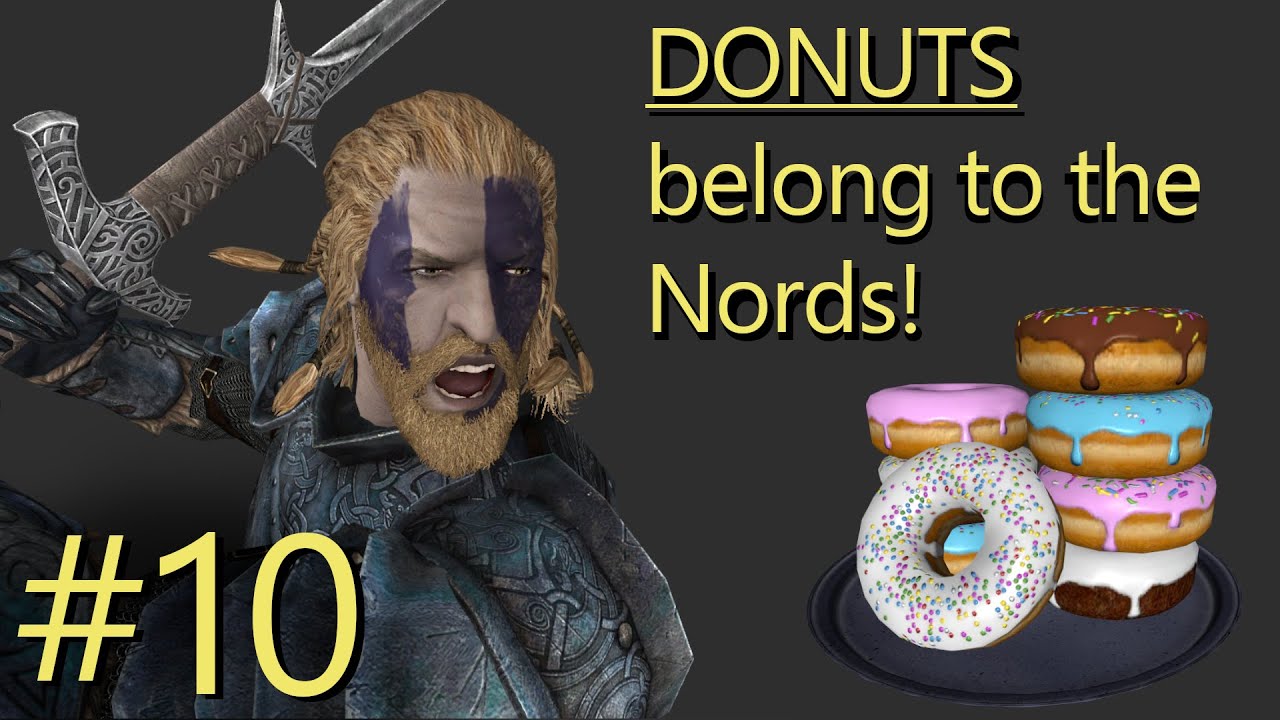 Skyrim Donuts #10 – Texture Model in Mixer, Part 2