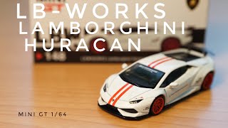 MINI GT  LB-WORKS ランボルギーニ ウラカン  1/64 ミニカーコレクション