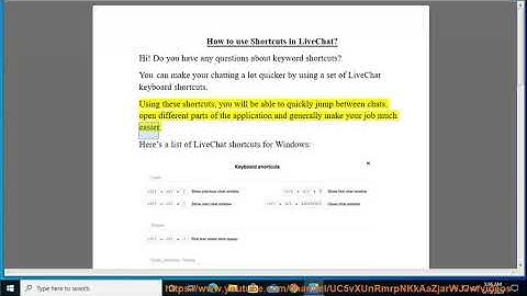 Use Shortcuts in LiveChat (2023 Updated)